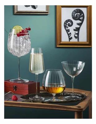Luigi Bormioli Optica Small Stemless 450ml 4 Pack | MYER