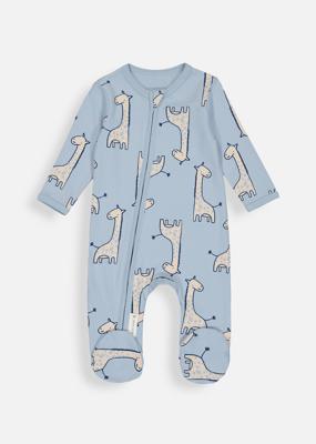 Giraffe Organic Cotton Zip Sleepsuit | Woolworths.co.za