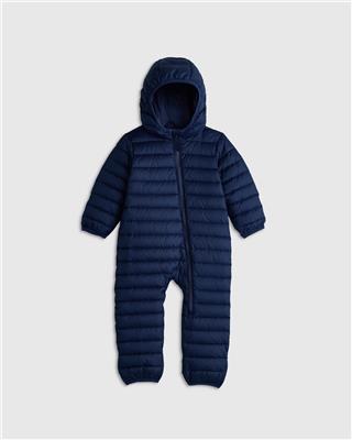 Lightweight Down Puffer Suit - Baby in Navy