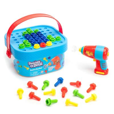 Design & Drill® Bolt-It Bucket Kids STEM Construction Toy with Toy Dri — My Playroom