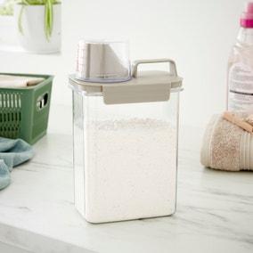 Slimline Plastic Laundry Container | Dunelm