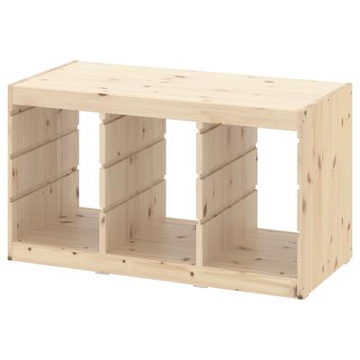 TROFAST Frame, light white stained pine, 93x53 cm  - IKEA