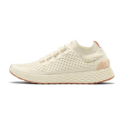 Womens Mineral White Clay Allday Knit Shoes | NOBULL