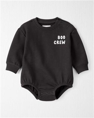 Berry Black Baby Organic Cotton Boo Crew Bodysuit | Carter’s Oshkosh Canada