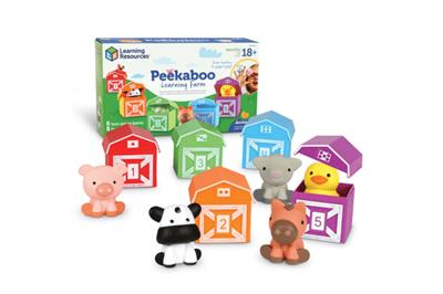 Peekaboo Learning Farm - Counting and Colour Matching I The Montessori Room Toronto