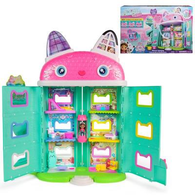Gabbys Dollhouse: The Movie, Meow-Mazing Interactive Dollhouse, Digital Eyes, Sound FX, 7 Rooms : Target