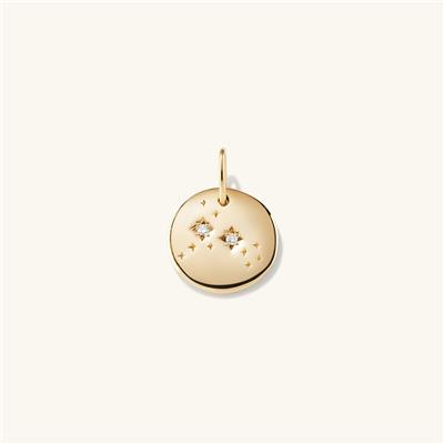 14k Gold Zodiac Charm Pendant - Jewelry | Mejuri