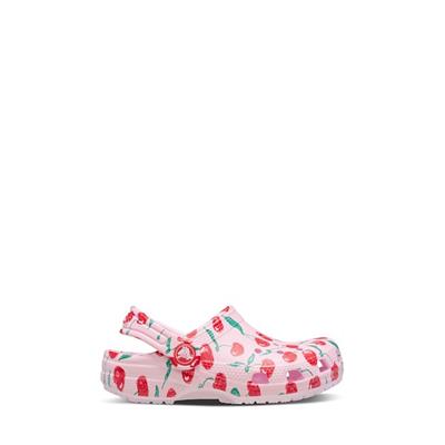 Toddlers Classic Cherry Clogs in Pink | Little Burgundy