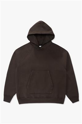 SUPER WEIGHTED HOODIE - BLACK MUSHROOM – LADY WHITE CO.