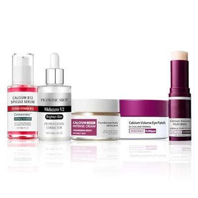 Calcium Daily Care Skin Set with Calcium Multi Balm Stick – Gentle Firming & Moisture Routine for Smooth, Comfortable-Looking Skin, Daily Use Skincare