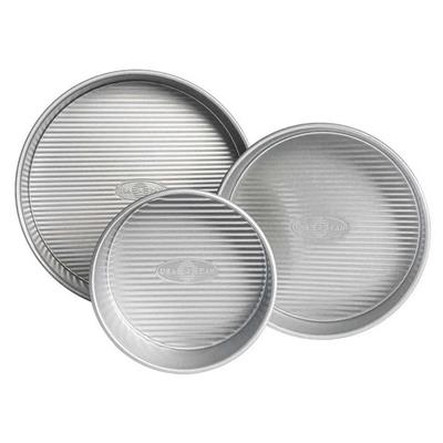 USA Pan 3-Piece Large Round Cake Pan Set