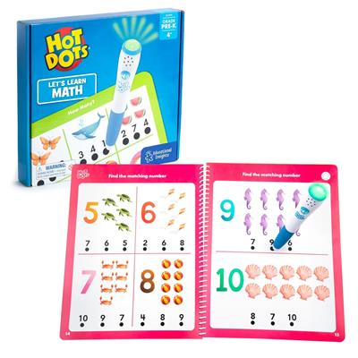 Hot Dots® Lets Learn Pre-K Math – Mastermind Toys