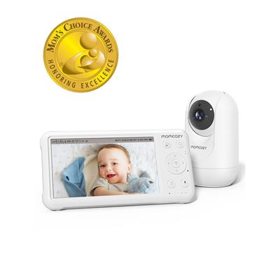 Momcozy Baby Monitor 5 1080P Split Screen Video Baby Monitor with Camera and Audio no WiFi Infrared Night Vision 2-Way Audio | Best Buy Canada