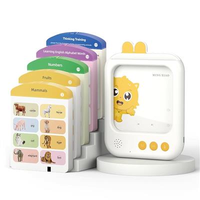 MING XAIO Talking Flash Cards, with 700+ Words, Stories, Songs & Science Learning, Montessori Educational Toy for 3 4 5 6 Year Old Toddlers, Speech Th