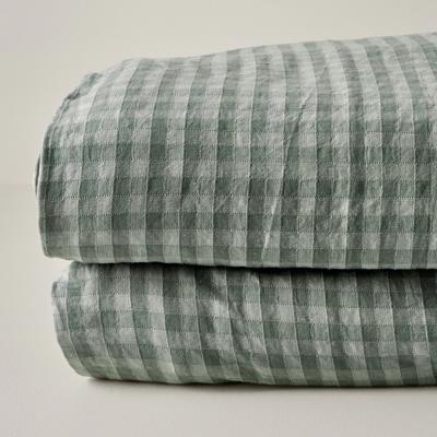 Maxine Gingham Duvet Cover
 – Magnolia