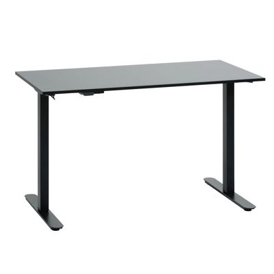 SVANEKE Height Adjustable Desk, Black (120 x 60 cm)