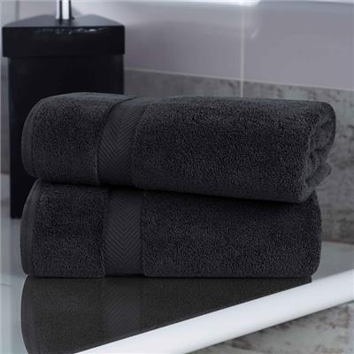 Superior Soft Oversize Zero Twist Cotton Bath Sheets (Set of 2)