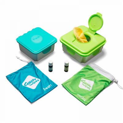Premium All-In-One Reusable Baby Wipes Kit | Cheeky Wipes