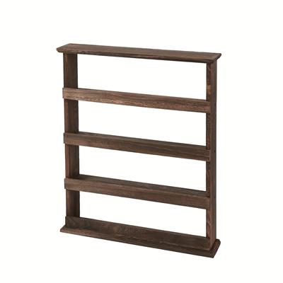 4 tier wall mounted floating shelves kitchen spices plants - Temu Canada