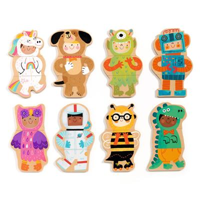 Djeco - Magnetics - Fancy-up Bilingue - Casse-têtes