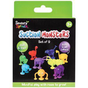 Sensory Suction Monsters 9 Pack | Officeworks