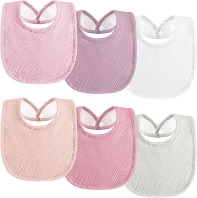 Amazon.com: Kewlife gift Muslin Baby Bibs 6-Pack Baby Drool Bandana Bibs for Baby Girls Boys Infant Newborn Toddler Drooling and Teething : Baby