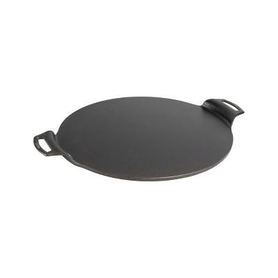 Lodge 15 Seasoned Cast Iron Pizza Pan Black: Round for Oven, Hand Wash, 9.97 lbs, Baking Pans & Stones : Target