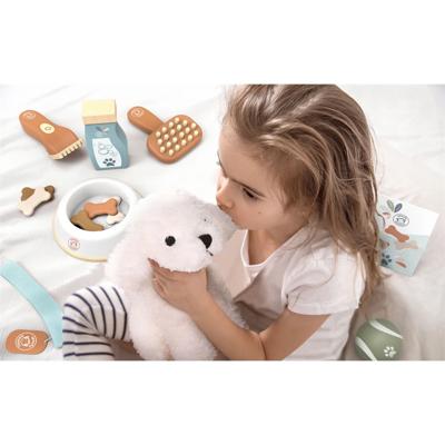 Valise Jouet avec Chien en Peluche – Accessoires Inclus | Minis Humains