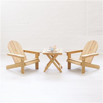 Kids Adirondack Chair & Side Table