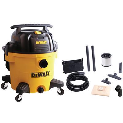 DEWALT Wet/Dry Vacuum Portable 9-gal 5-HP with Cartridge Filter and Accessories DXV09P | RONA
