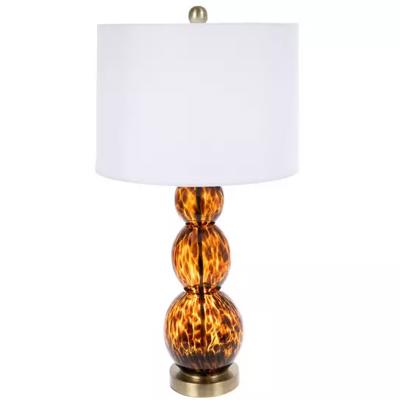 Tortoise Shell Stacked Spheres Glass Lamp | Hobby Lobby | 2665495