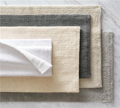 Classic Organic Loop Bath Mat - Luxurious Comfort | Pottery Barn