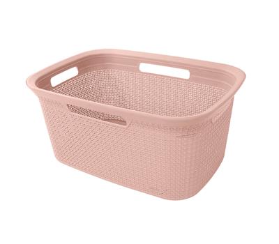 EZY STORAGE MODE 45L LAUNDRY BASKET - PINK - Mambos Online Store