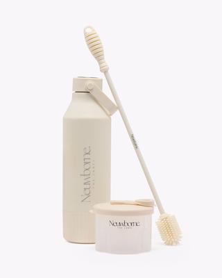 Neuwborne Formula Feeding Bundle | Keeps Water Warm 12H – Smart Temp Display - Cream – Neuwborne the label