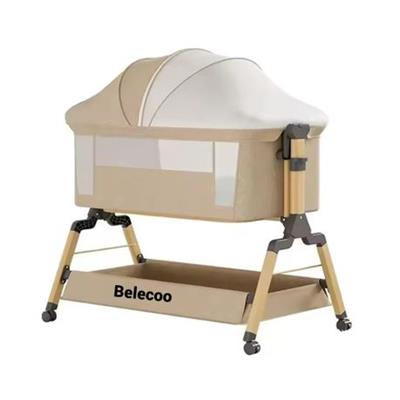Belecoo Selena Next To Me Cot Bed - Brown | Shop Today. Get it Tomorrow! | takealot.com