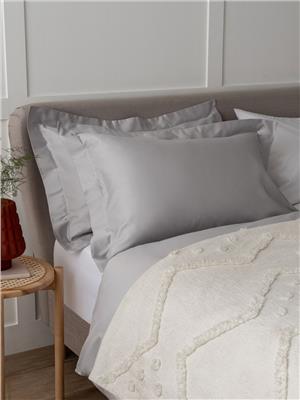 Buy Set of 2 Silver Grey 400 Thread Count 100% Egyptian Cotton Pillowcases from the Next UK online shop