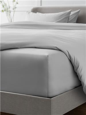 Buy Silver Grey Collection Luxe 400 Thread Count 100% Egyptian Extra Deep Fitted Cotton Sateen Sheet from the Next UK online shop