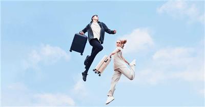 Carry On & Checked Plus Light | Lightweight Suitcases | July