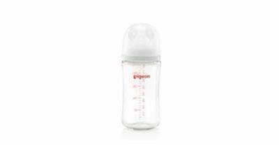 Pigeon SofTouch III Bottle Glass 240ML | Baby Bunting AU