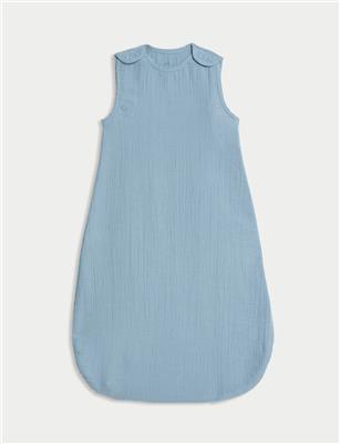 Pure Cotton 0.5 Tog Sleeping Bag (0-3 Yrs) | M&S Collection | M&S
