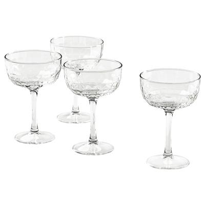 FRÖJDA champagne coupe, clear glass, 20 cl (7 oz) - IKEA CA