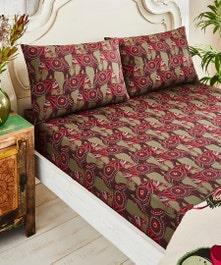 Floral Elephant Fuchsia Bedding | Homeware | Joe Browns