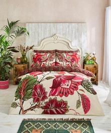 Floral Elephant Fuchsia Duvet Set | Homeware | Joe Browns