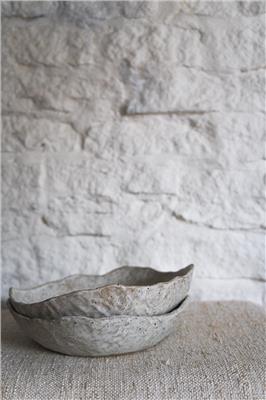Handmade Stoneware Pasta Bowl