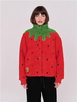 Giant Strawberry Fleece - PRE-ORDER SHIPS FROM 09/03 – Lazy Oaf