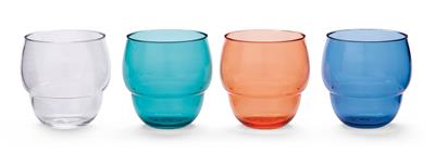 CANVAS Stacking Bubble Glass Set, BPA Free, Dishwasher Safe, Stackable
