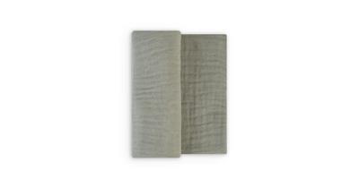 The Little Linen Co. Muslin Wrap Farmyard Lamb Solid Green 1 Pack | Baby Bunting AU