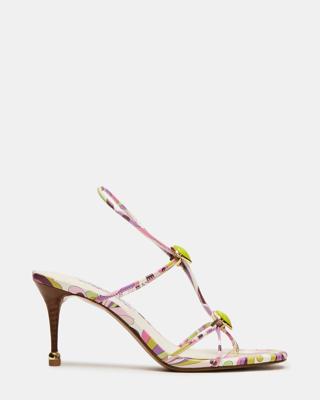 RAMOS-S Pink Multi Strappy Stiletto Heels | Womens Designer Heels – Steve Madden Canada