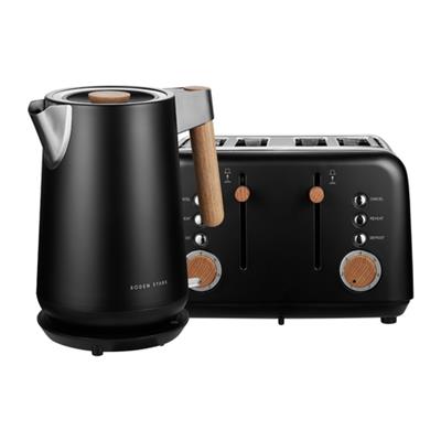 Boden Stark Anson Collection 4 Slice Stainless Steel Toaster& 1.7L Kettle | Shop Today. Get it Tomorrow! | takealot.com