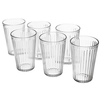 VARDAGEN glass, clear glass, 43 cl - IKEA UK